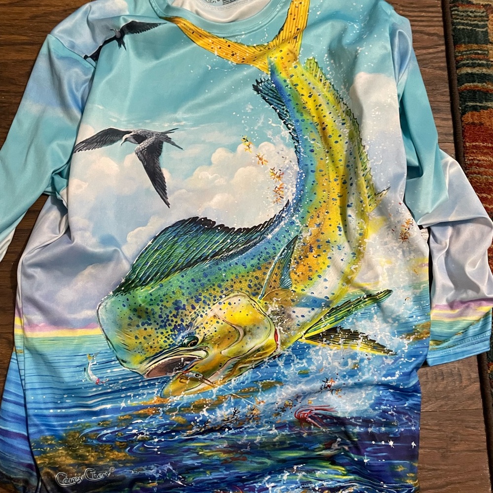 2Carey Chen and 1 yizzam shirt lot size 2extra large all 3 shirts for one price